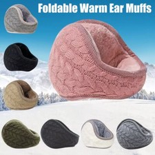 Warm Fleece Plush Behind Band Head Cosy Earmuffs Earflaps Ear Warmers Ear Muffs