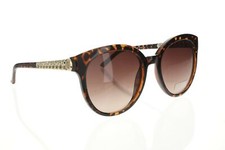 GUESS 255543 Womens GF6078 Round Sunglasses Tortoise/Brown