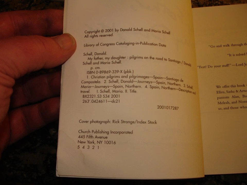 My Father, My Daughter: Pilgrims on the Road to Santiago Maria & Donald Schell  - Image 4 of 4