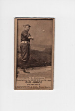 1888 N172 Old Judge Tobacco Sam Trott Baltimores 464-5 NO Creases!  Sharp Image!