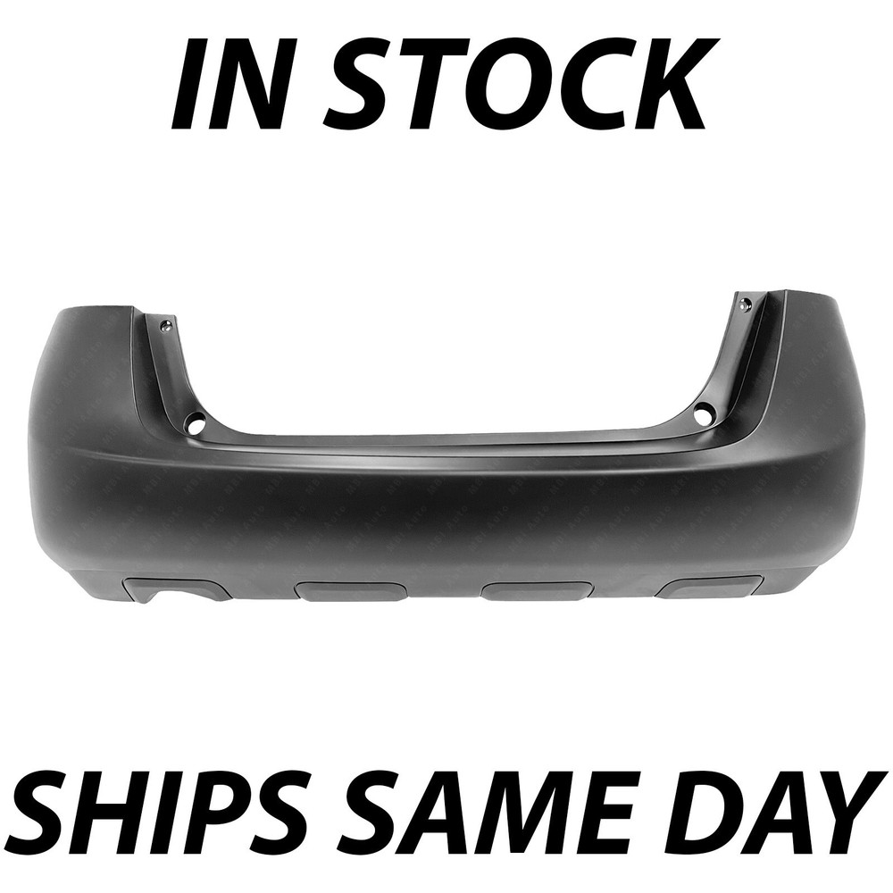 NEW Primered Rear Bumper Cover w/ Textured Lower Area for 2008-2015 Nissan Rogue