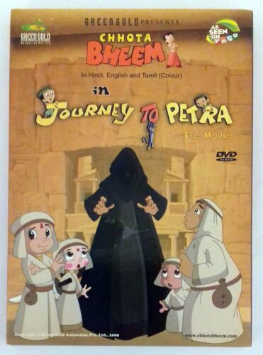 Chhota Bheem Journey To Petra The Movie Hindi English Colour Animated DVD |  eBay