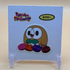 Rowlet Pokemon Halloween Deco Character Sticker Seal Pocket Monsters Japan S-154