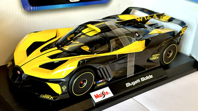Maisto Maßstab 1:18 - Bugatti Bolide - gelb/schwarz - Diecast Modellauto - Neu  !