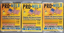 3x Pro Mold MH55SA 2nd Gen w/ Sleeve 55pt Magnetic Card Holder One Touch