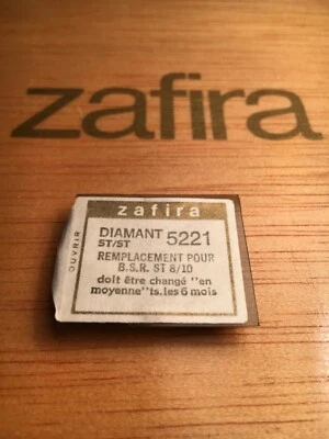 ZAFIRA DIAMANT 5221 / PLATINE DISQUE VINYLE / BSR ST 8/10 - Photo 1/3
