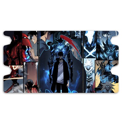 solo leveling card sleeves Amazon.com: WeebNation Sung Jinwoo - Solo Leveling - 4pcs Anime Card  Sticker for Debit, Credit Card Skin - Cover and Personalize Bank Card -  Tearproof, Waterproof Card Cover main image 0
