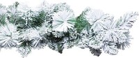"Girlande Tannengirlande Weihnachtsdeko \"Carey\" Schneebedeckt Innen/AußEn 270 Cm"
