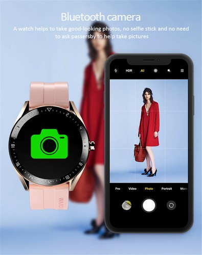 Luxury Touch Screen Smart Watch Men Fitness Tracker Women Bluetooth Wristwatches - Picture 5 of 15