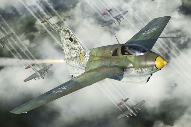 Brengun BRP144004 - 1/144 Me-163B Komet (two kits in box) - New