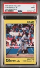 1990 Star Yellow White Back Ken Griffey Jr. #4 PSA 9 MINT Low Pop HOF Mariners