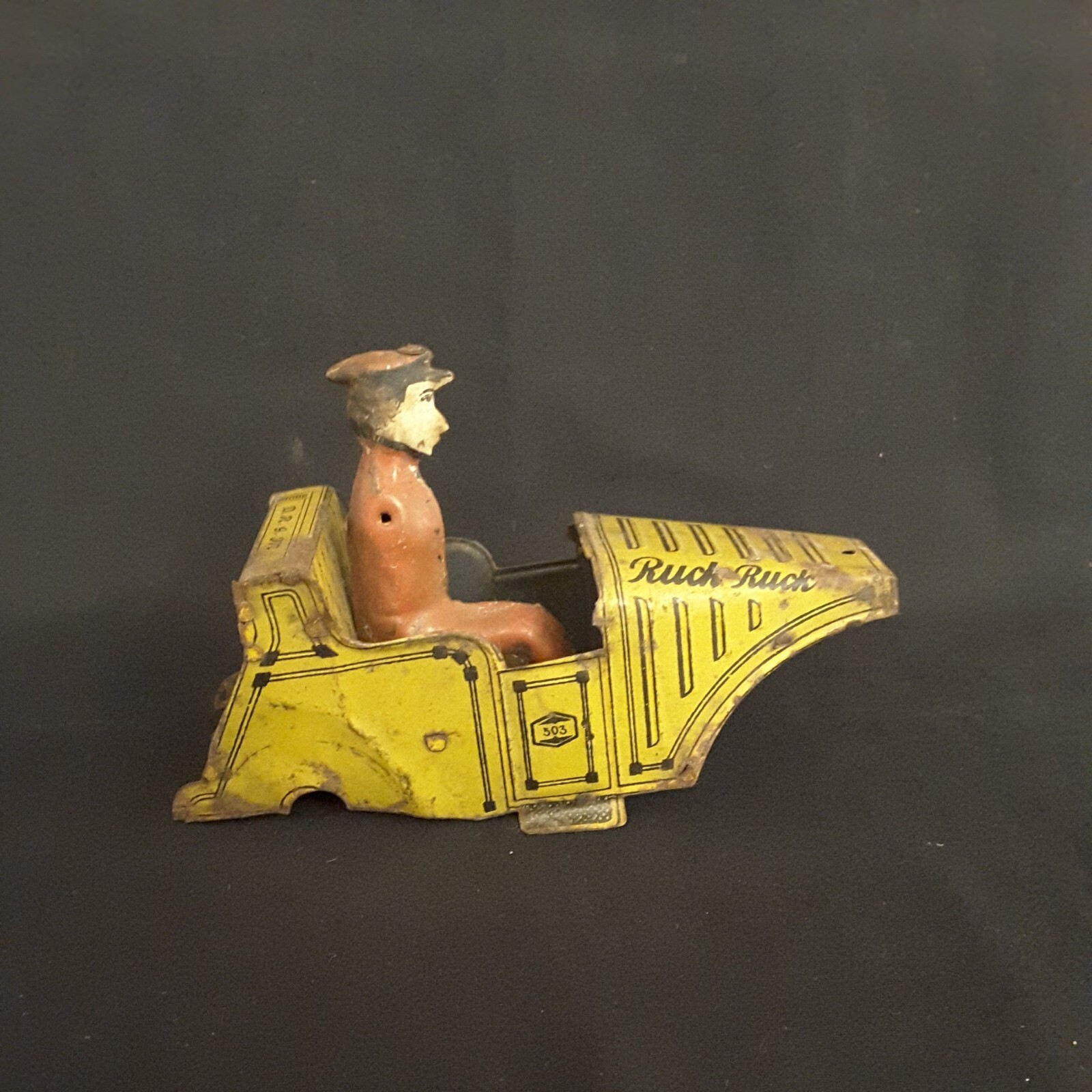 Greppert & Kelch Ruck Ruck Tin Wind Up Toy. Parts Only eBay