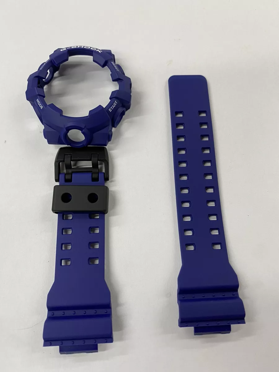 CASIO Original Band+Bezel GA-700-2A GA-700 Blue Strap GA700