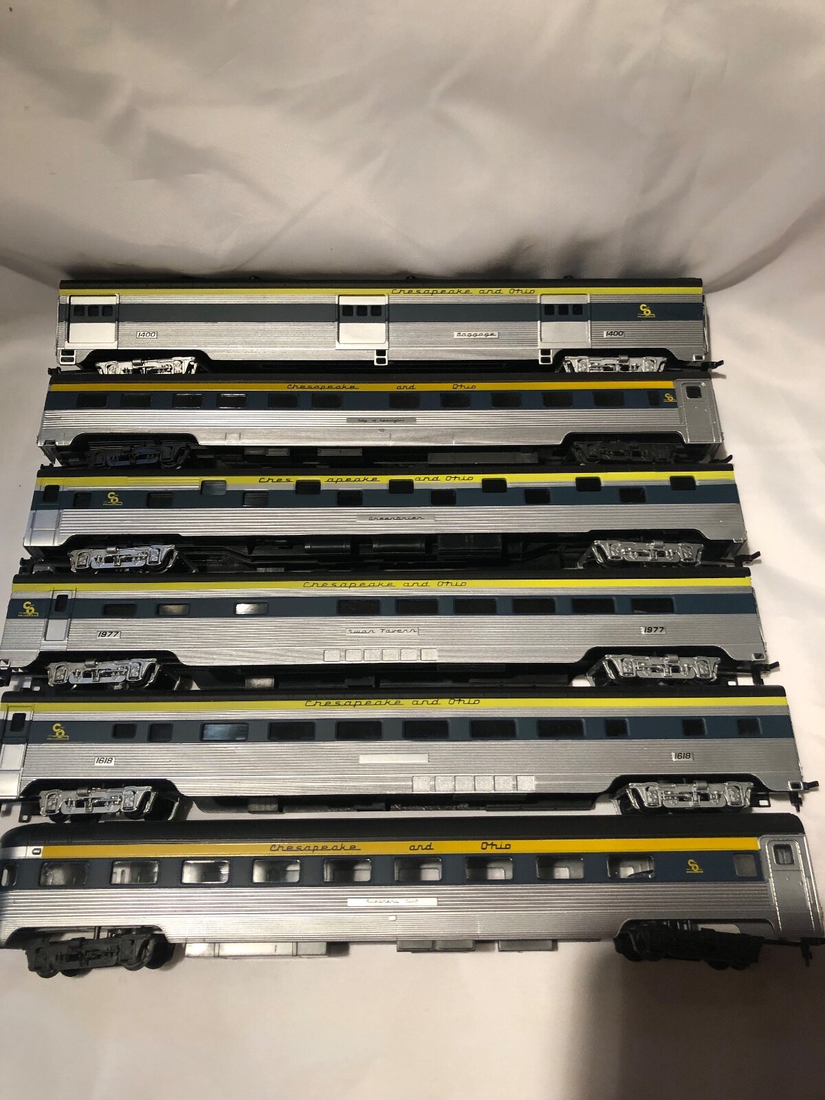 HO Scale IHC 6 Chesapeake & Ohio Passenger cars eBay