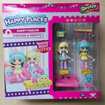 MUCHACHA HAPPY FRIENDS フィギュセットお値下げ Happy places shopkins puppy parlor jessicake and popette movie