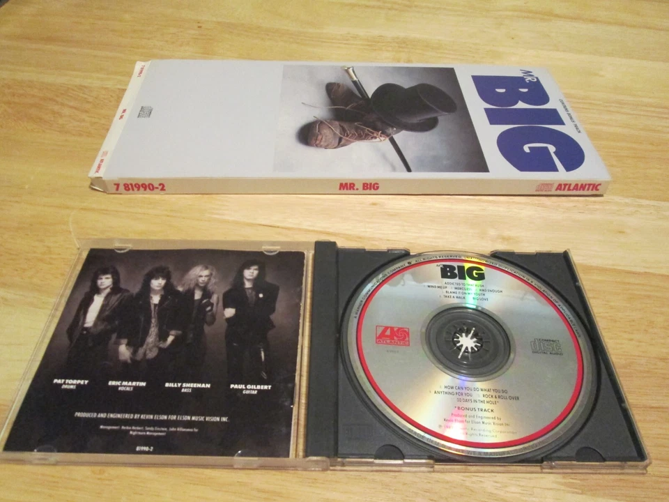 Mr. Big - S/T Rare Longbox Hard To Find Foto 4 de 4