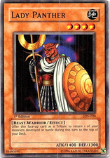 YuGiOh! - Lady Panther - Common