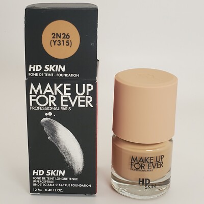 Make Up For Ever HD Skin Undetectable Stay-True Foundation 12ml / 0.40fl oz 2N26