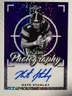 Nate Stanley 2020 Leaf Flash Photography Auto Purple 3/25 Iowa Hawkeyes