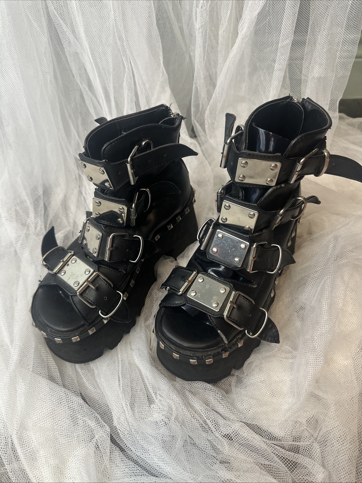 Demonia Women's Black Boots - image 1