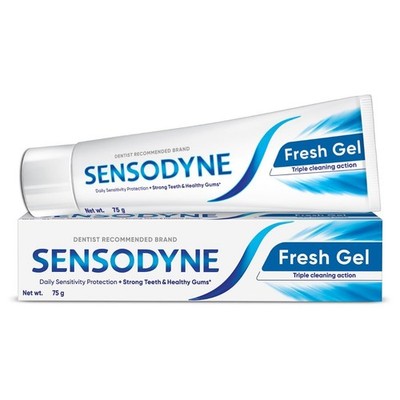 Sensodyne Fresh Gel Zahnpasta 75g tägliche Empfindlichkeitslinderung...