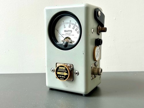 Vogel Thruline Wattmeter Modell 4430 mit drei Schnecken (stkref2) - Bild 1 von 8
