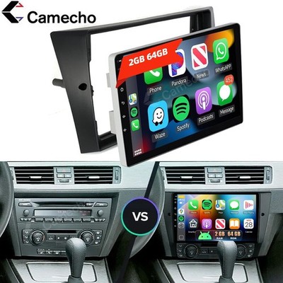 Android 15 Für BMW 3er E90 E91 E92 E93 Apple Carplay Autoradio Navi RDS WIFI BT