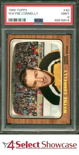1966 TOPPS #40 WAYNE CONNELLY POP 2 PSA 9 SET BREAK