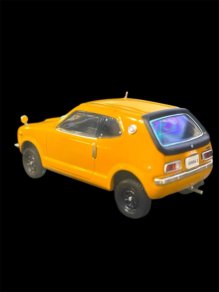 Honda Z 1970 Orange 1/43 Scale Box Mini Car Display Diecast