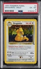 1999 POKEMON FOSSIL #4 DRAGONITE-HOLO PSA 6