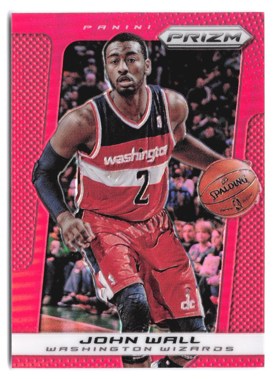 2013-14 Panini Prizm - John Wall #99 Red Prizm SSP Wizards Color Match!