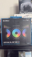 Lian Li UNI Fan SL-Infinity 3 Pack Set - UF-SLIN120-3B - Case Fans - Black