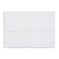 Habitat Quick Dry Shower Mat White 70x50cm Non Slip Bathroom Rug Washable
