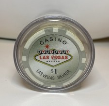 Vintage 25 Casino Las Vegas Nevada 1 Poker Chips..
