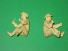 Vintage 1960s Marx Wagon Driver Figures — photo 3