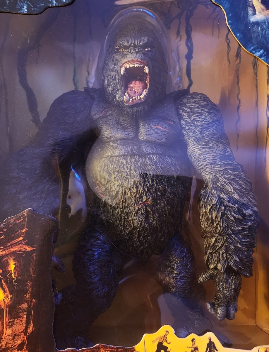 メズコ　キングコング　デラックス　15インチ　コレクターフィギュア BOOTLEG 15 inch Mezco King Kong 2005 figure UNBOXING! - YouTube