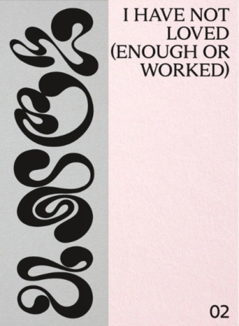 I Have Not Loved (Enough or Worked) by Rachel Ciesla PAPERBACK 9788867495672
