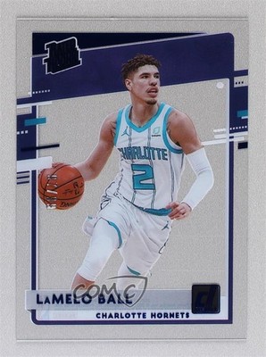 2020-21 Panini Clearly Donruss Rated Blue 97/99 LaMelo Ball #87 Rookie RC uk2