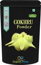 Organic Prime Pure Gokhru Powder Tribulus Terrestris - Natural Stamina