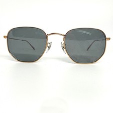 Ray Ban Hexagonal Flat Lenses RB 3548-N 9069/A5 Gold Sunglasses 51-21 145 21714