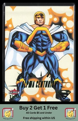 Alpha Centurion 2026 Fleer Ultra Superman #1 Green