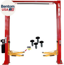 11000Lbs 2 Post Lift Auto Lift Heavy Duty Load Lifter 220V Electric Motor Car Li