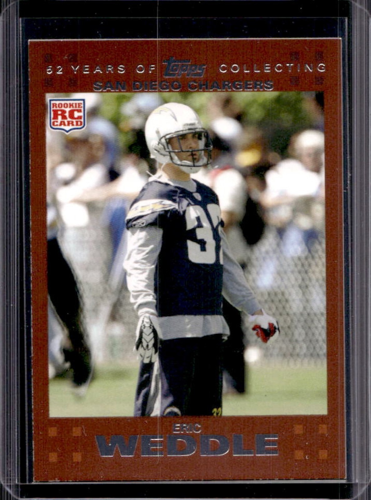 Eric Weddle Topps #389 Copper