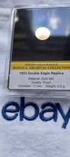2016 Solid Gold Eagle 585 Solid Gold In Display Slab &COA BARGAIN AT THIS PRICE