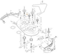 Baum Ersatzklinge Li AufsitzmäHer RasenmäHer Modelle OM102R Ovp Emak TS000087R