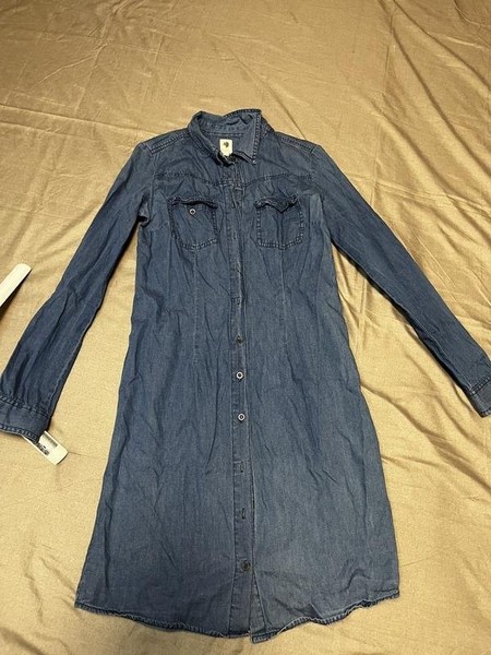 Women & Other Stories Dress Navy  S #3GIH