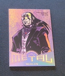 2017 Fleer Ultra Spider-Man MORLUN PRECIOUS METAL GEMS - BRONZE PMG # 165/199