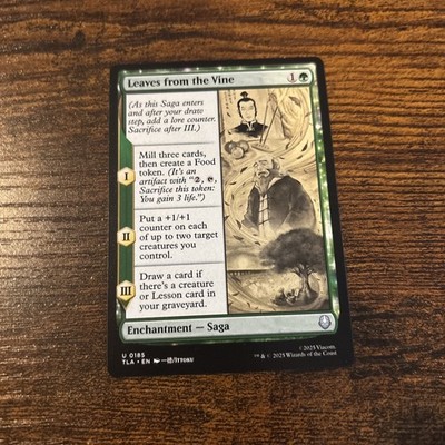Leaves from the Vine U Avatar: The Last Airbender 185 NM