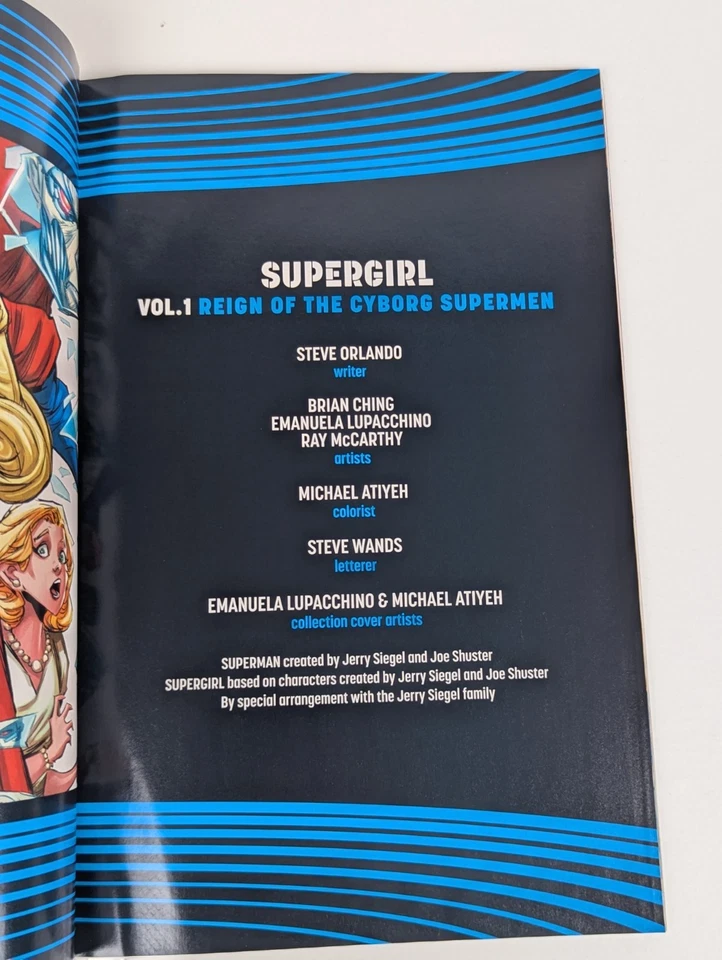 Supergirl Vol 1–4 Rebirth First Prints DC Comics TPB Set Steve Orlando OOP - Image 4 of 4