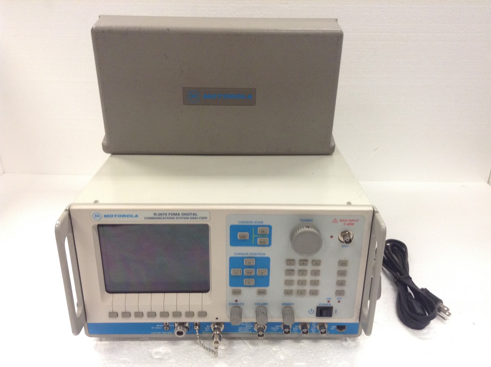 Motorola R-2670B FDMA Digital Communications System Analyzer For Parts FREE SHIP